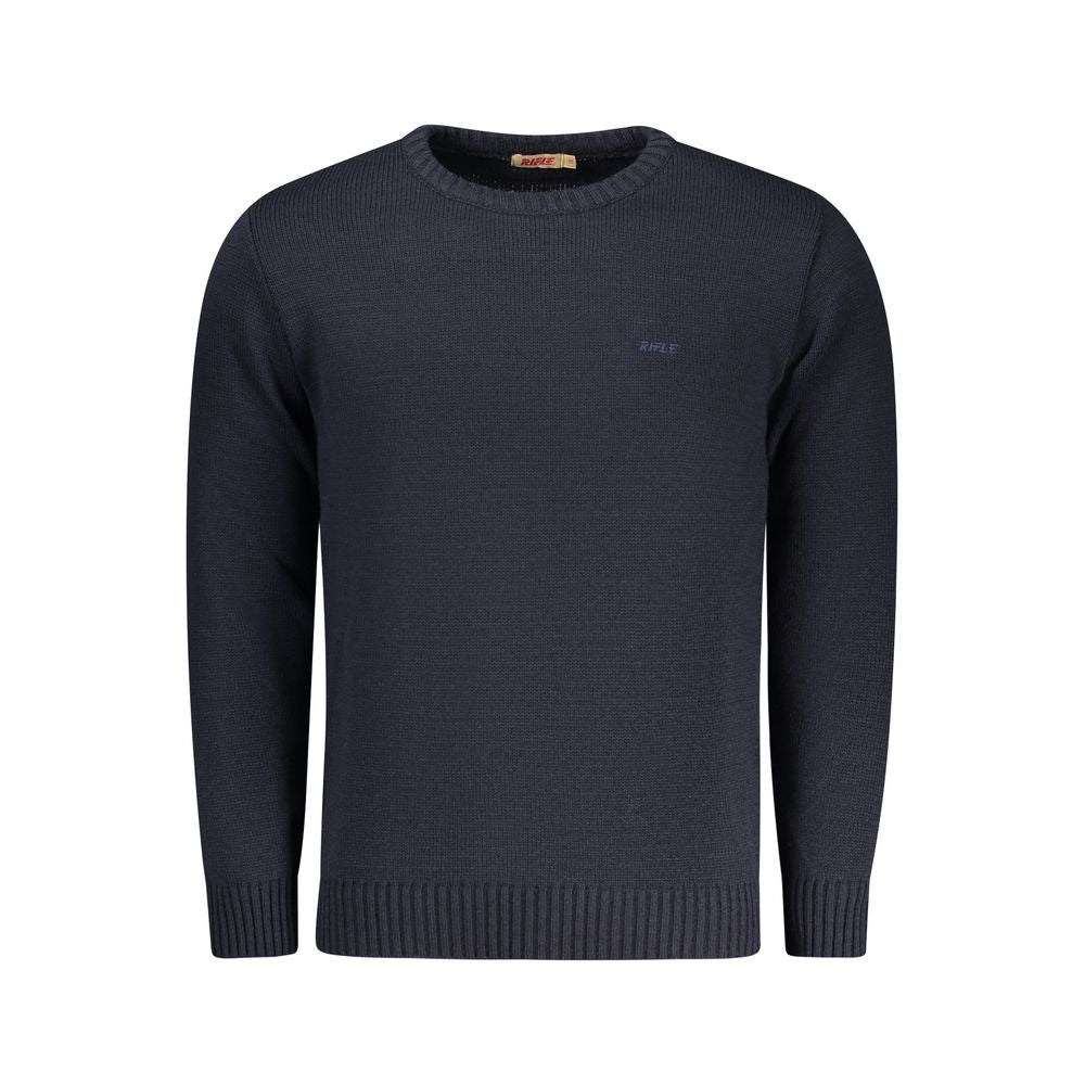 Rifle White Cotton Men's Sweatshirt - Stylish & Comfortable