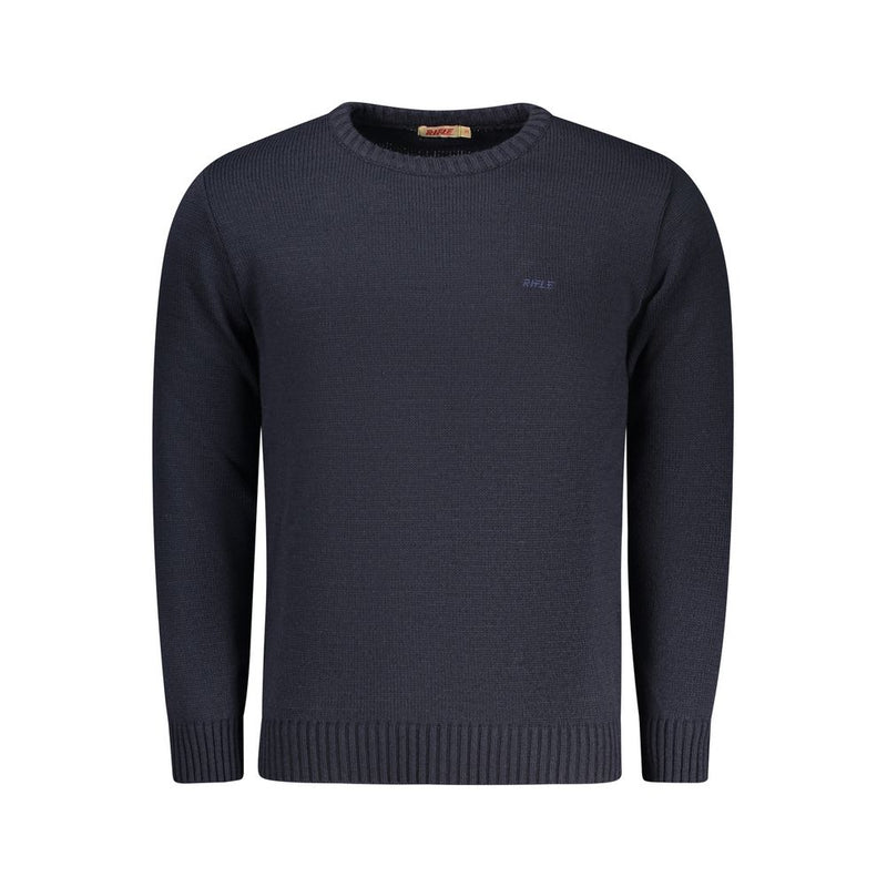 Rifle White Cotton Men's Sweatshirt - Stylish & Comfortable