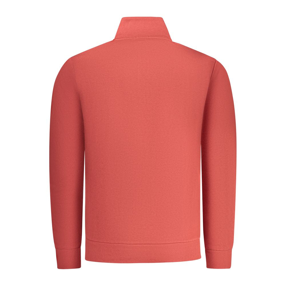 Sweat-shirt homme en coton rouge fusil
