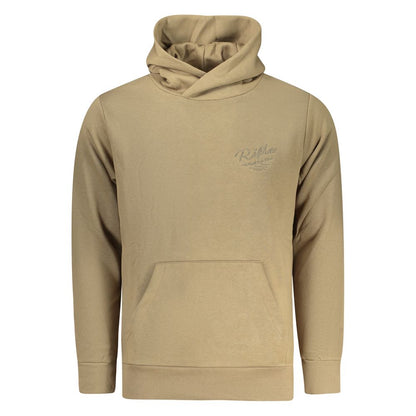 Sweat-shirt homme Rifle Marrone en coton