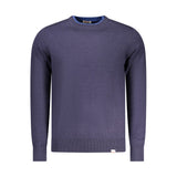 Rifle Blue Polyester Men's Sweater - Stylish Knitwear Essential