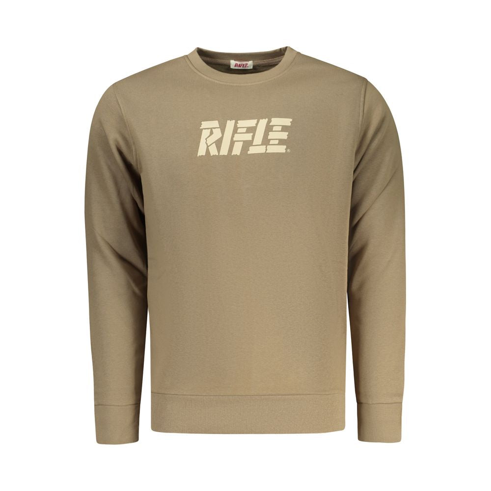Rifle Marrone Sweatshirt en Coton pour Homme