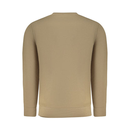 Sweat-shirt homme Rifle Marrone en coton