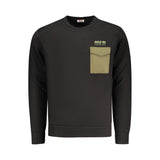 Rifle Black Cotton Men's Sweatshirt - Stylish Comfort