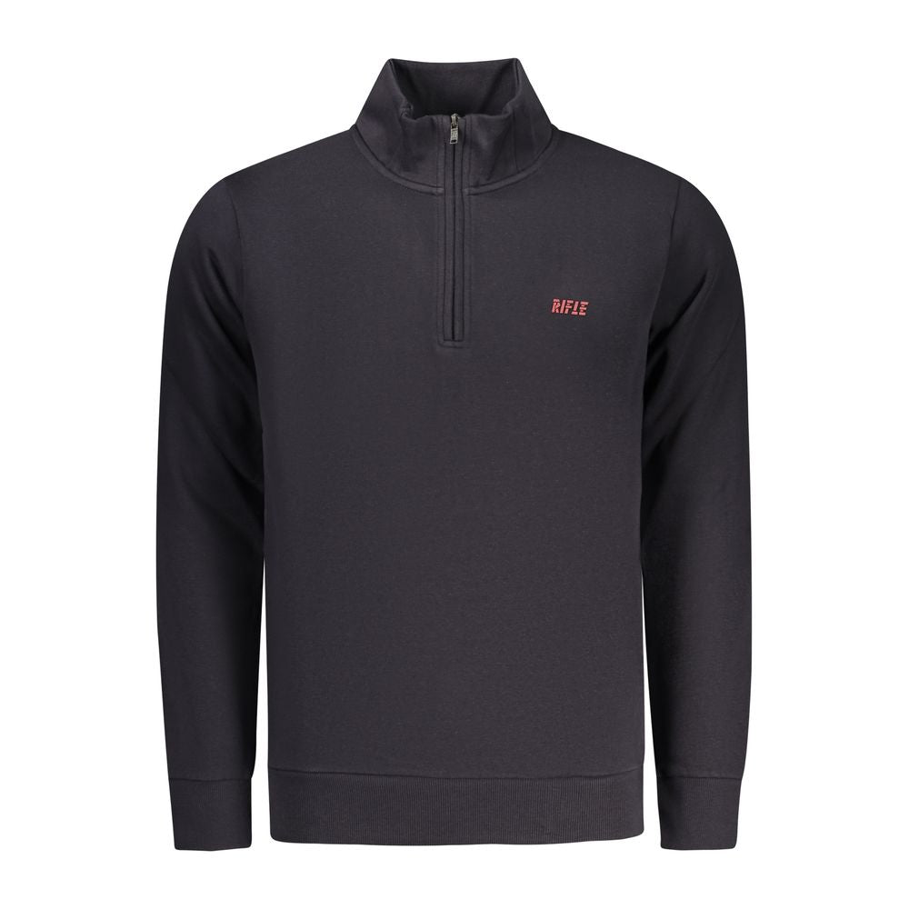 Rifle Blue Cotton Men's Sweatshirt - Comfort Meets Style