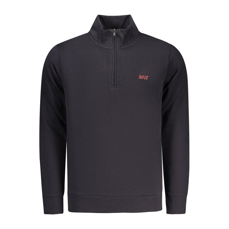 Rifle Blue Cotton Men's Sweatshirt - Comfort Meets Style