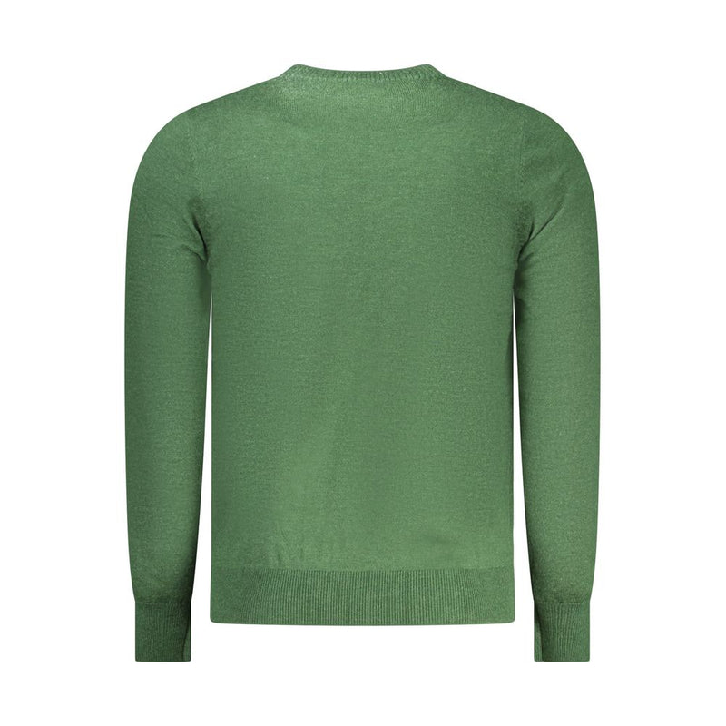 Rifle Verde Polyester Sweater for Men
