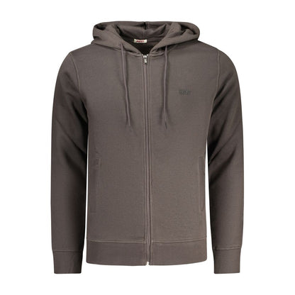 Sweat-shirt homme Rifle Grigio en coton