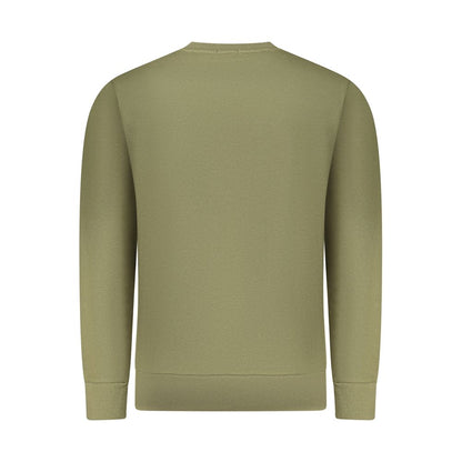 Sweat-shirt homme Rifle Verde en coton