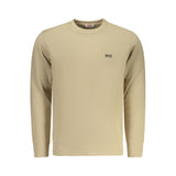 Rifle Beige Cotton Men's Sweatshirt - Stylish Comfort