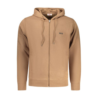 Felpa pour hommes en coton Rifle Marrone