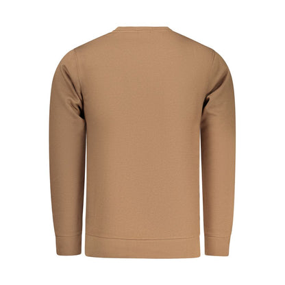 Sweat-shirt homme Rifle Marrone en coton