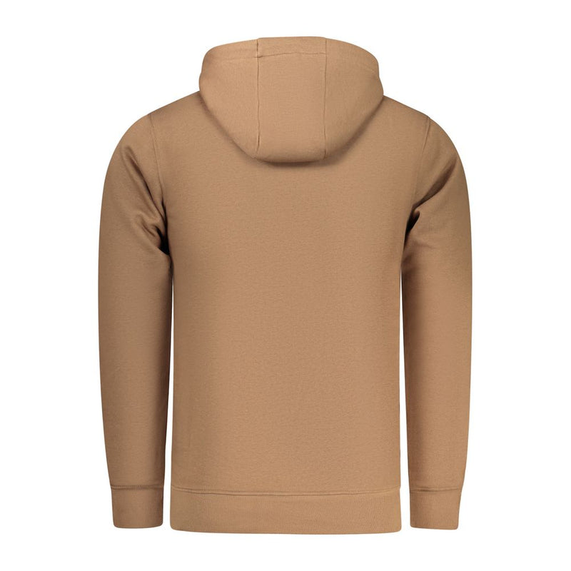 Rifle Brown Cotton Sweatshirt - Comfort and Style for Men