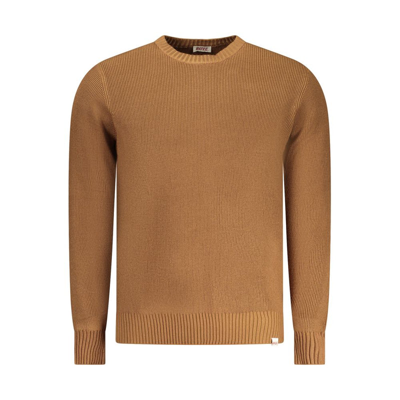 Rifle Brown Nylon Sweatshirt for Men