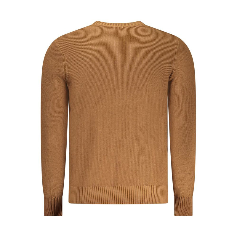 Rifle Brown Nylon Sweatshirt for Men