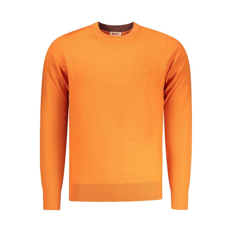 Rifle Orange Wool Sweatshirt - Comfort and Style Combined