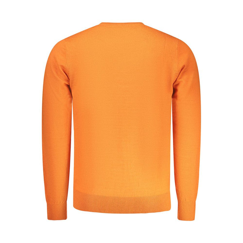 Rifle Orange Wool Sweatshirt - Comfort and Style Combined