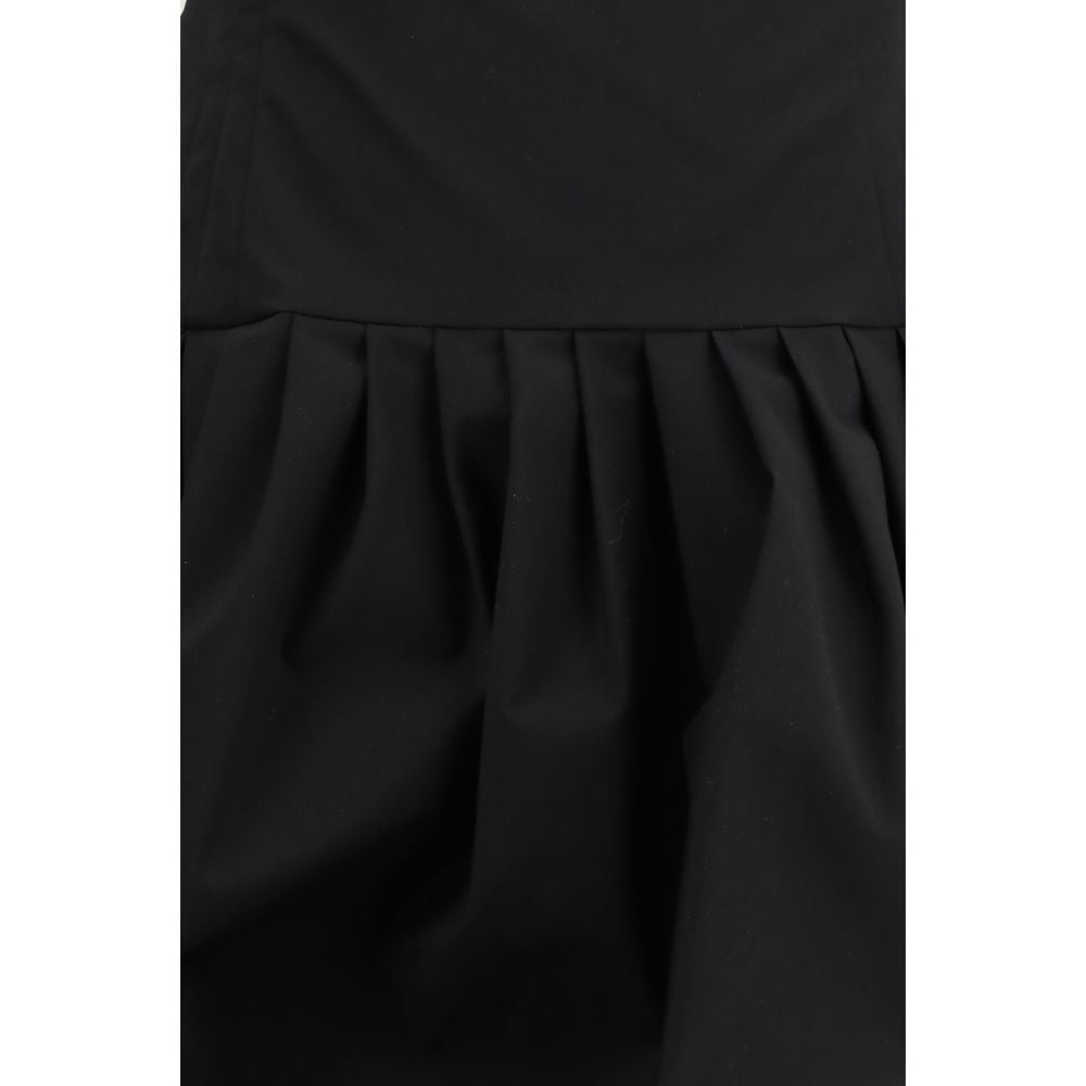 Magda Butrym Off-Shoulder Black Mini Dress for Women