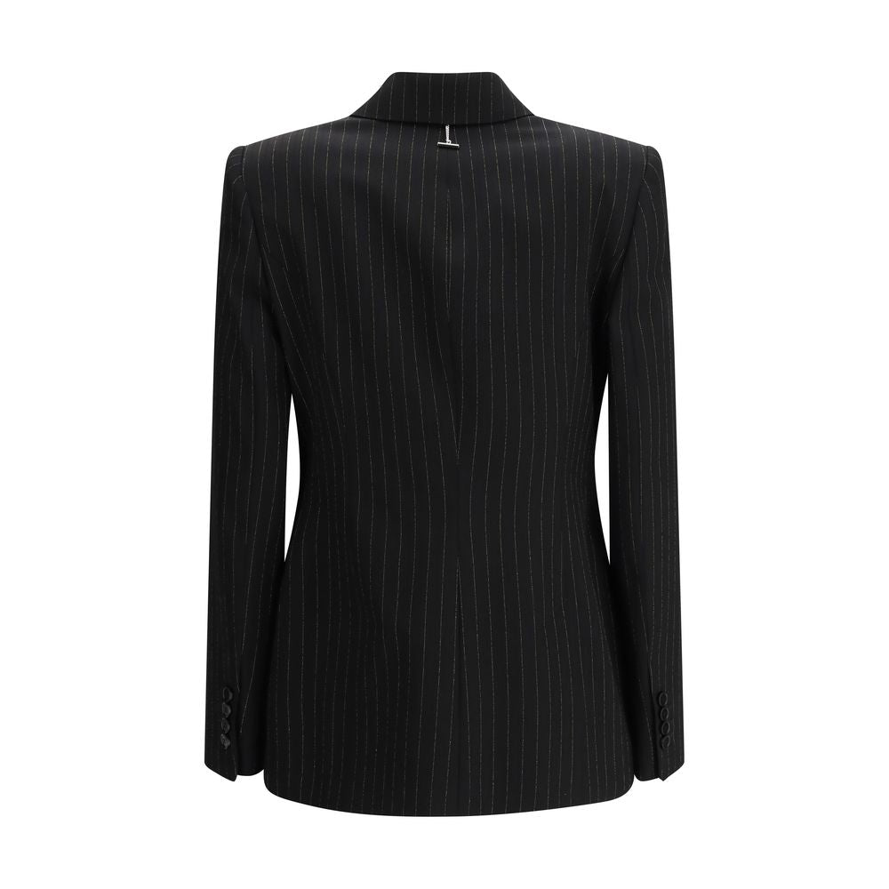 Alexander McQueen Black Wool Blazer - Élégance Moderne