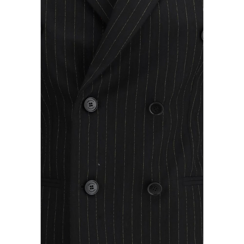 Alexander McQueen Black Wool Blazer - Élégance Moderne