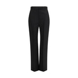 Alexander McQueen Black Cotton Dress Pants for Women - IT40 | M