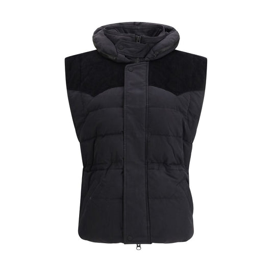 Isabel Marant Étoile Olfa Black Padded Gilet - Élégance et Confort
