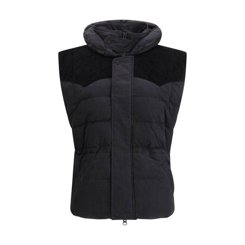 Isabel Marant Étoile Olfa Black Padded Gilet - Élégance et Confort
