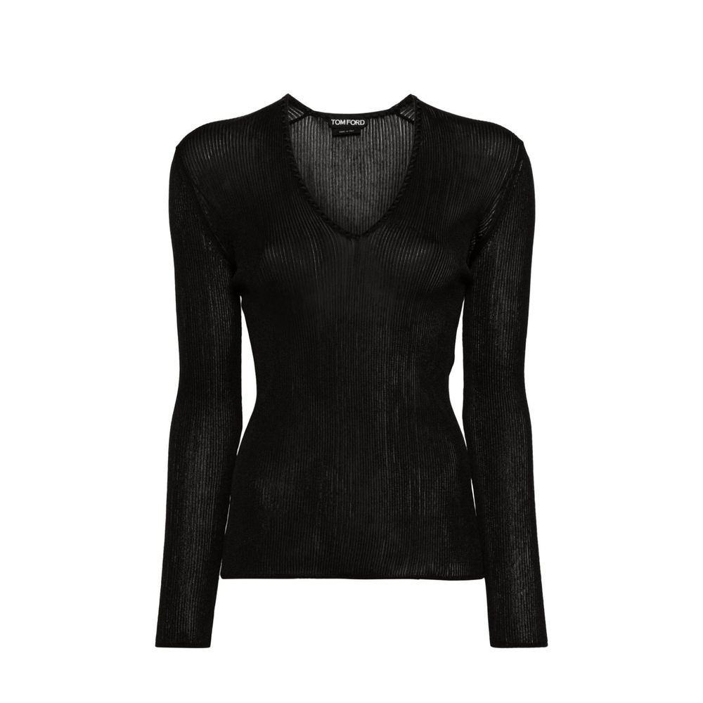 Tom Ford Black Polyamide Tank Top for Women - Elegant & Versatile