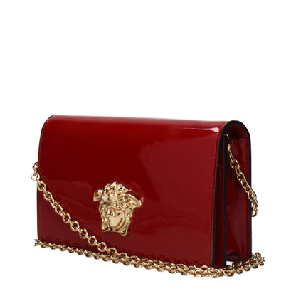 Pochette Versace en cuir rouge
