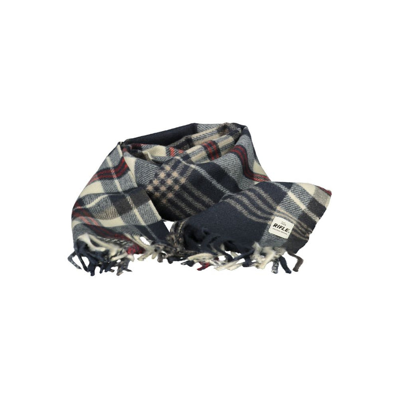 Rifle Blue Polyester Men Scarf - Stylish & Comfortable