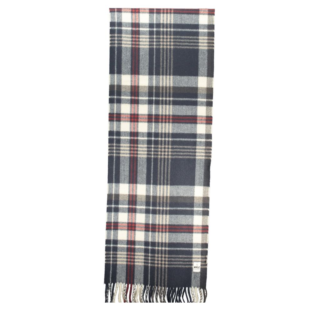 Rifle Blue Polyester Men Scarf - Stylish & Comfortable
