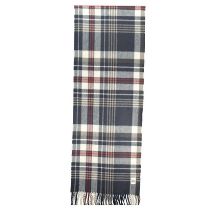Écharpe homme en polyester bleu marine