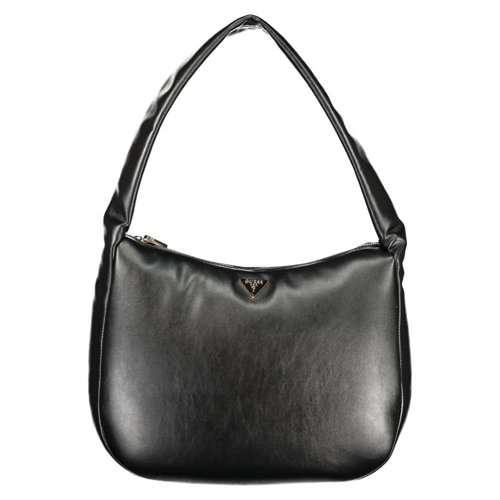 Guess Jeans Black Polyurethane Handbag for Women