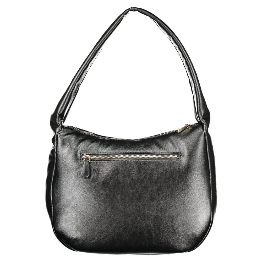 Guess Jeans Black Polyurethane Handbag for Women