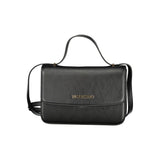 Mario Valentino Black Polyurethane Handbag for Women