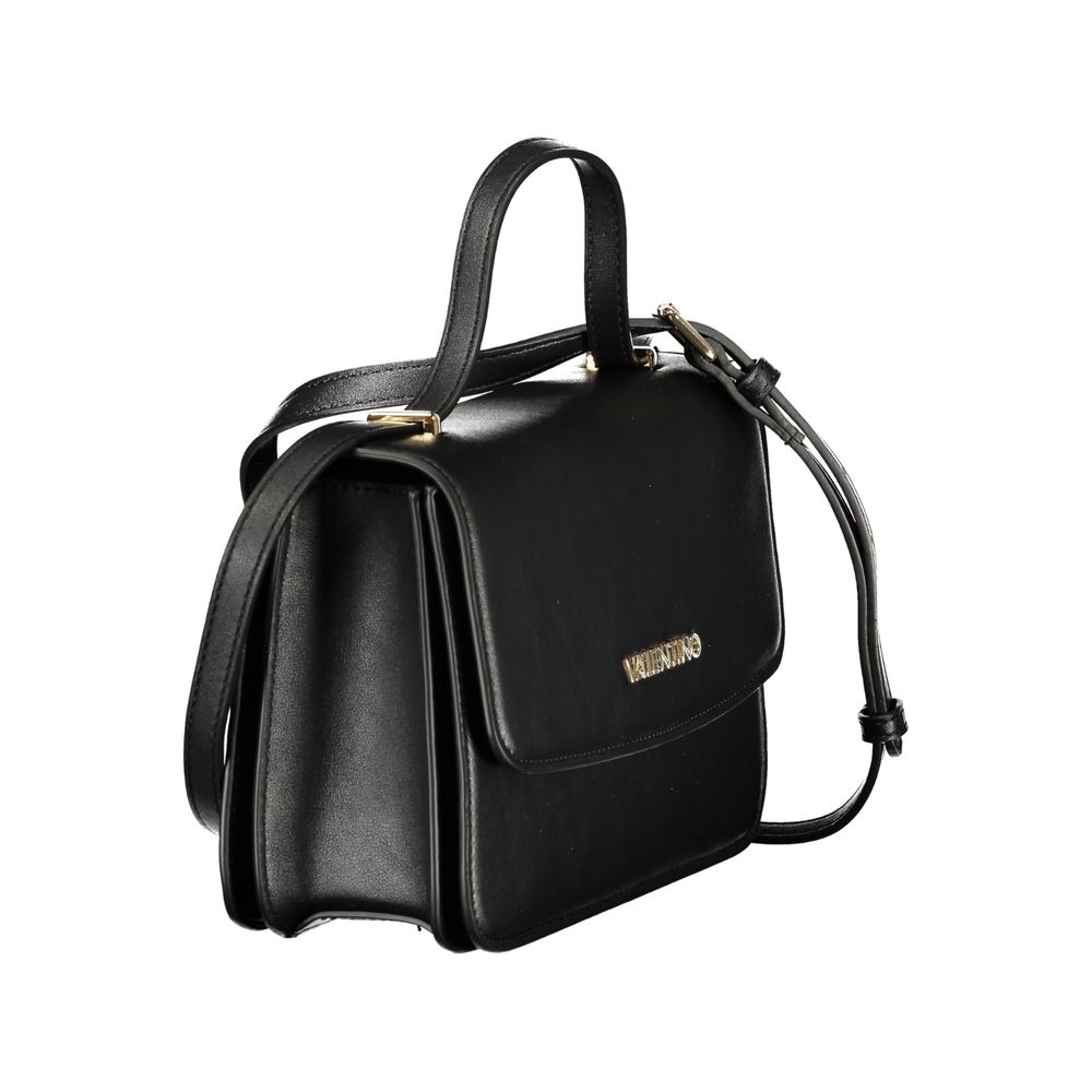 Mario Valentino Black Polyurethane Handbag for Women
