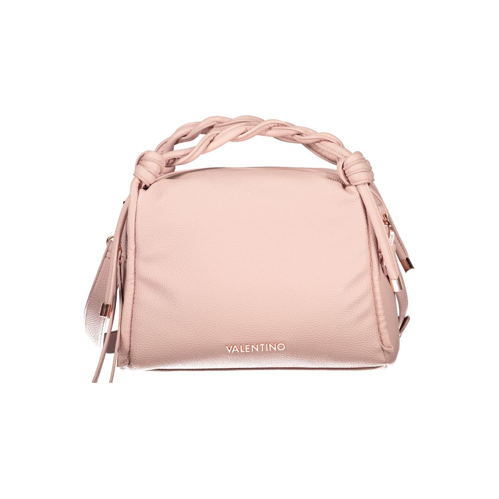 Mario Valentino Rosa Poliuretano Handbag - Élégance et Style