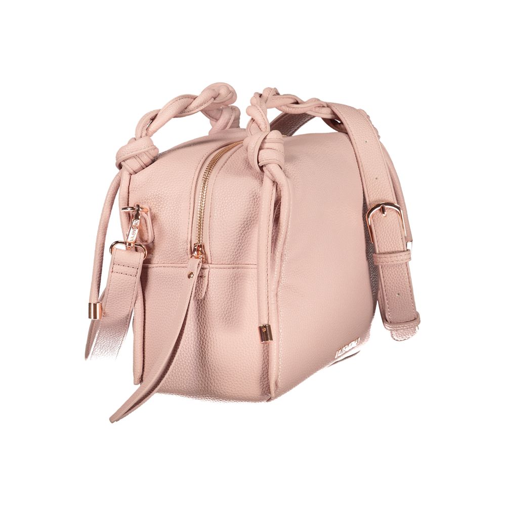 Mario Valentino Rosa Poliuretano Handbag - Élégance et Style
