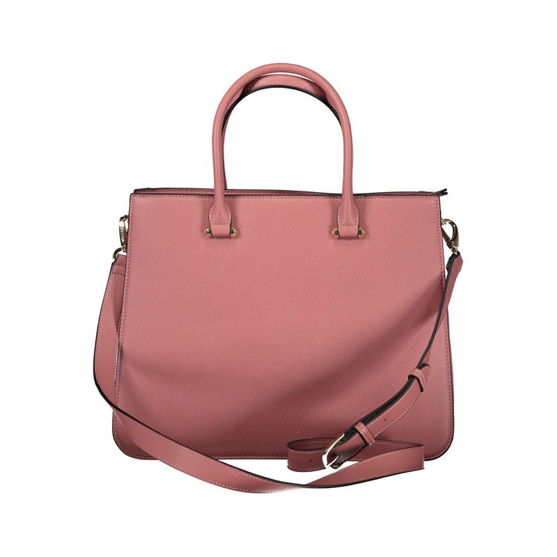Mario Valentino Rosa Poliuretano Women Handbag - Chic Luxury