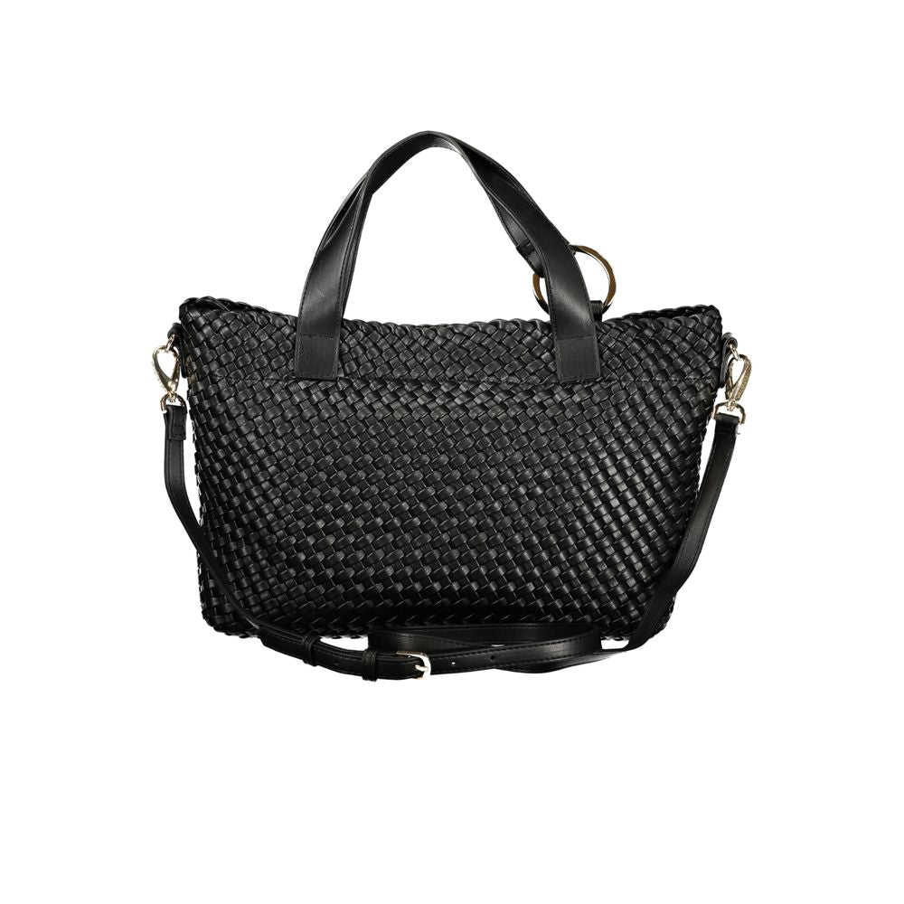 Mario Valentino Nero Poliuretano Handbag - Élégance et Praticité