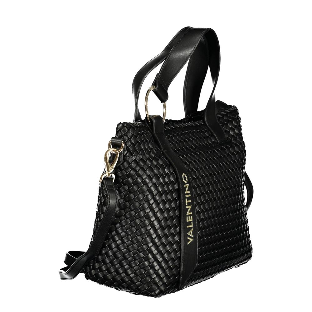 Mario Valentino Nero Poliuretano Handbag - Élégance et Praticité