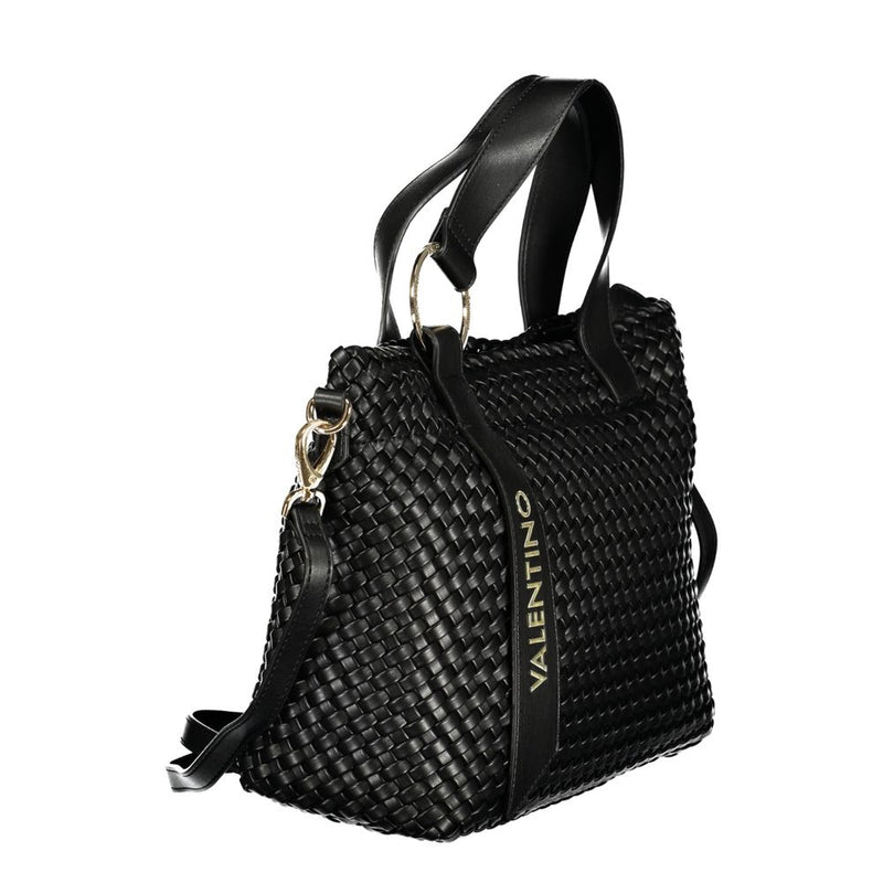 Mario Valentino Nero Poliuretano Handbag - Élégance et Praticité