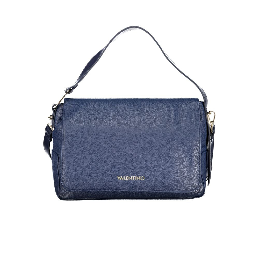 Mario Valentino Blue Polyurethane Handbag for Women - Stylish & Durable