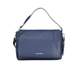 Mario Valentino Blue Polyurethane Handbag for Women - Stylish & Durable