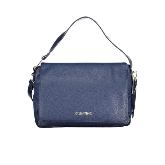 Mario Valentino Blue Polyurethane Handbag for Women