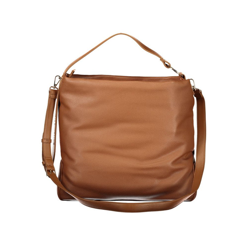 Mario Valentino Marrone Poliuretano Women's Handbag - Élégance et Praticité
