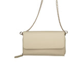 Mario Valentino Beige Polyurethane Women Wallet - Elegant Accessory