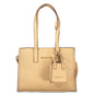 Mario Valentino Beige Polyurethane Women Handbag