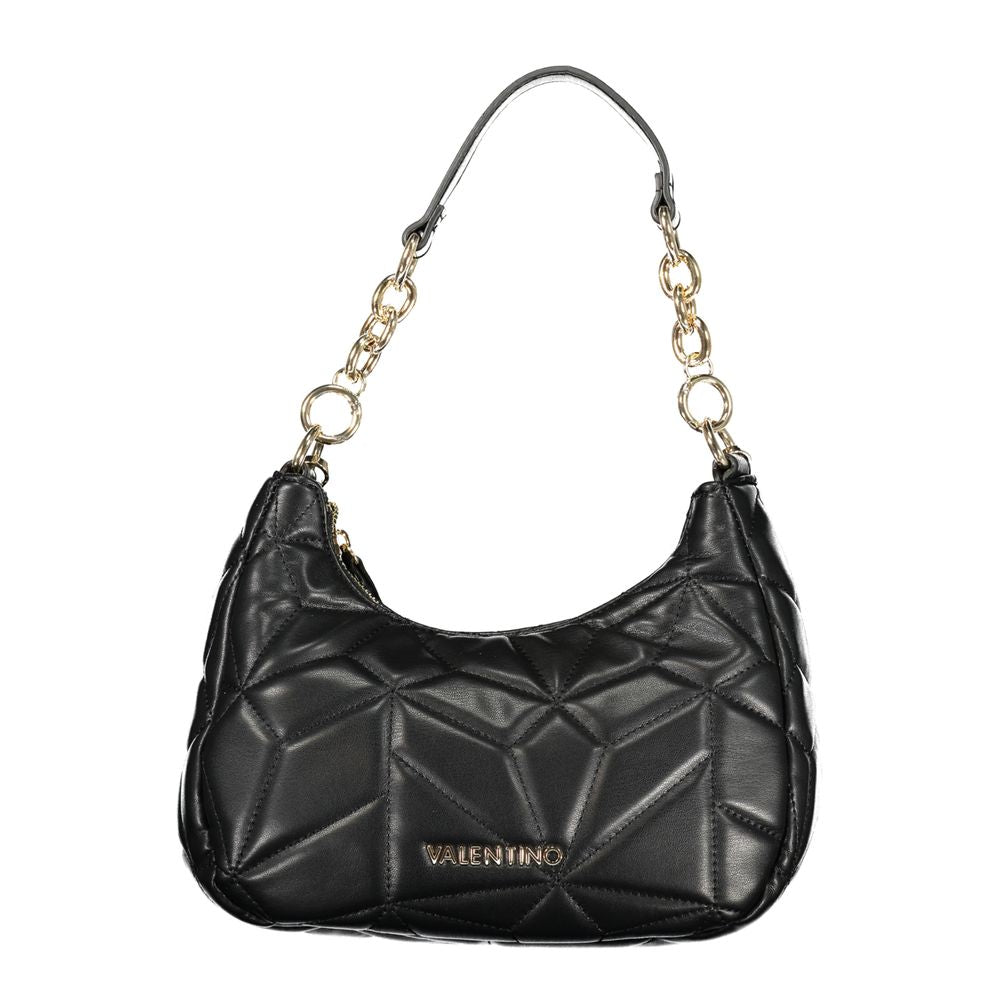 Mario Valentino Black Polyurethane Handbag for Women