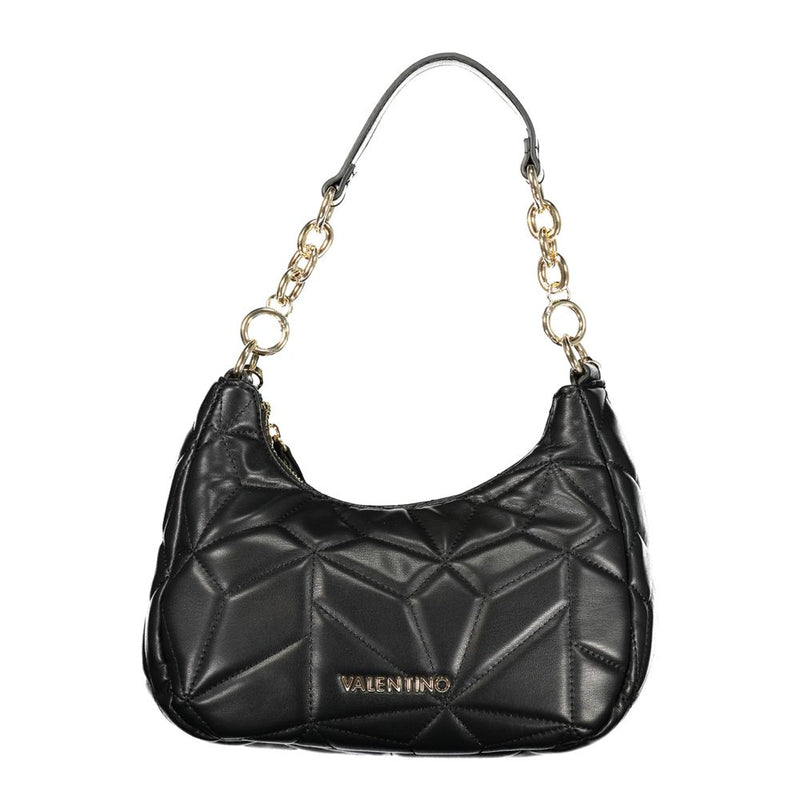 Mario Valentino Black Polyurethane Handbag for Women